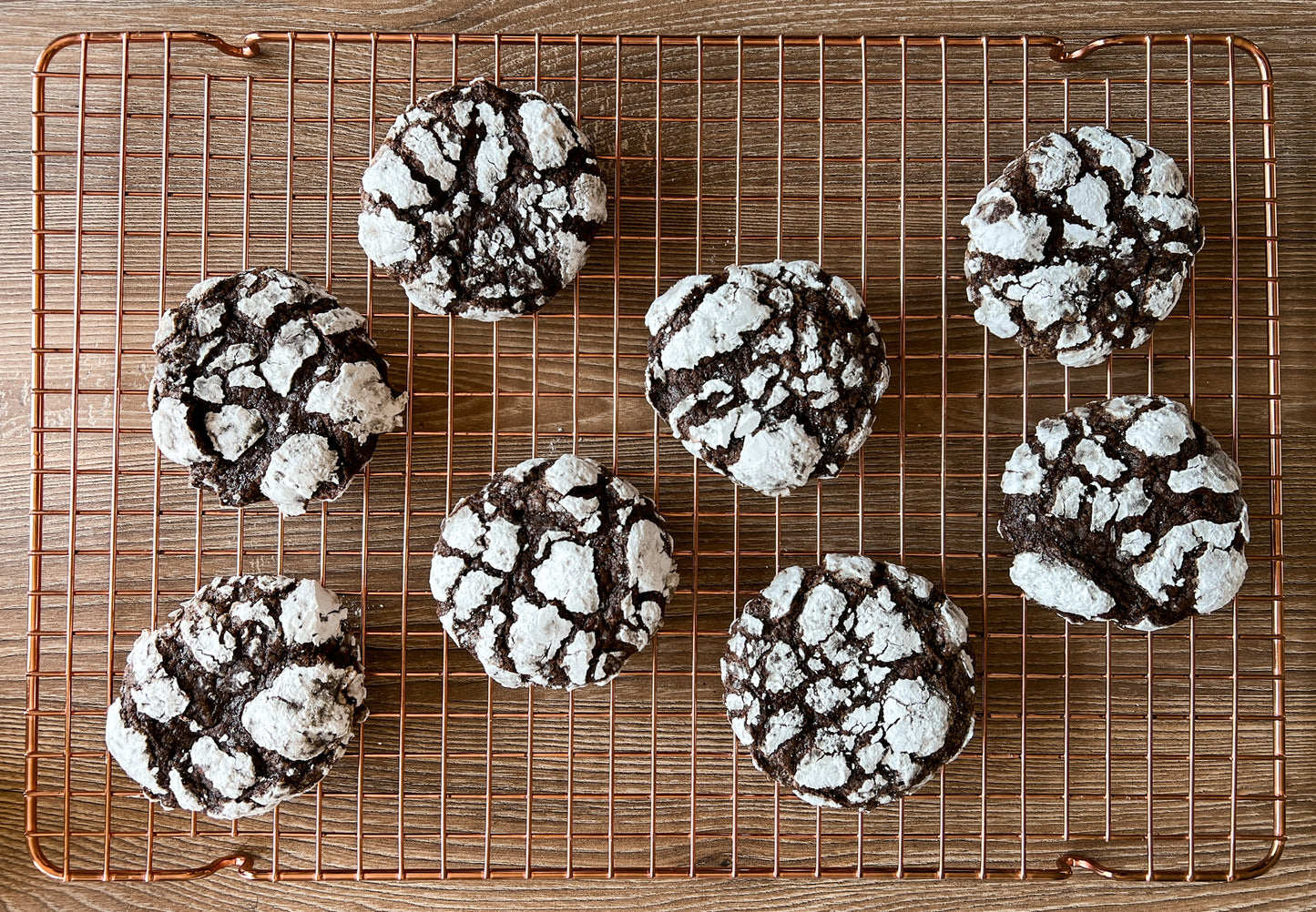 Crinckle Red Velvet y Chocolate Cookies