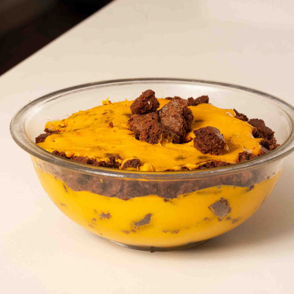 Mousse de Lucuma y Brownie